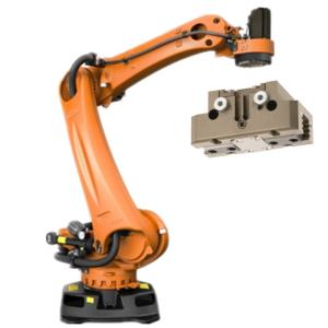China KR 120 R3200 PA Kuka 6 Axis Industrial Robot Arm With CNGBS Gripper OEM As Material Handling Equipment Palletizing Robot wholesale