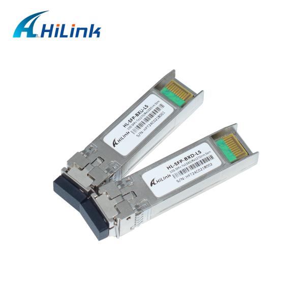10Gb/s WDM 5KM 10G SFP+ BIDI 1270/1330nm LC SFP Transceivers