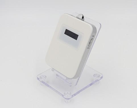 Quality Museum Visiting Audio Tour Guide Device With LED Screen Ear Hanging Type for sale