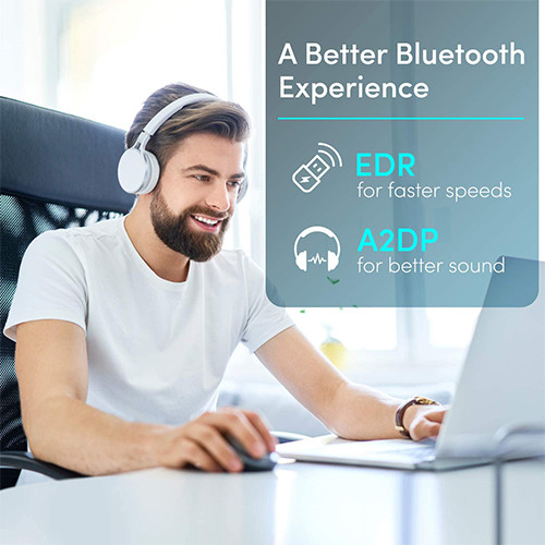 RTL8761B Bluetooth Adapter For Stereo Receiver 13g Lightweight