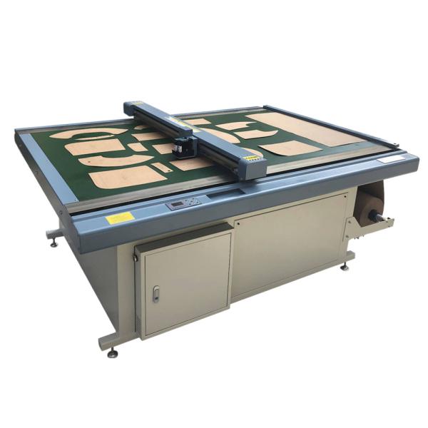 Fast Speed Automatic Precision Flatbed Cardboard Paper Pattern Cutter Cutting