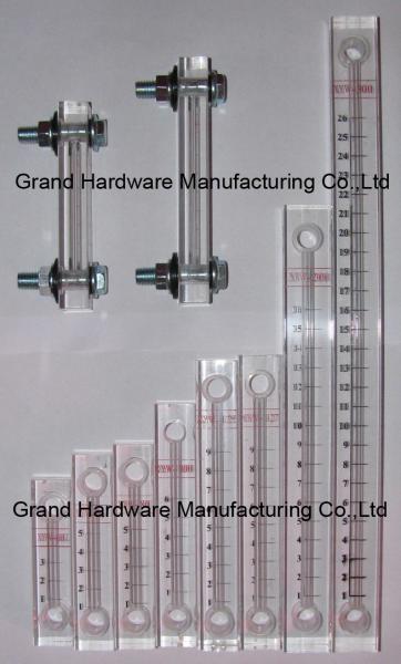 G2" Aluminum blower lubrication system Oil levels Hex screw-in Oil level sight glass oil level gauge indicatiors