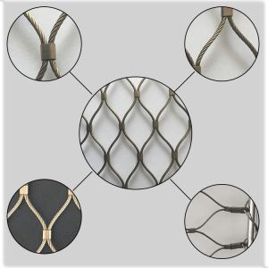 Lightweight Stainless Steel Aviary Mesh Plain Weave Without Toxic Material