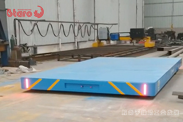 20ton Agv Automated Guided Carts Heavy Goods Railless Transportation Anticorrosion