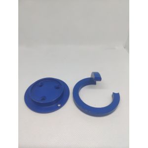 Blue Anodized Precision CNC Machining Milling Lathe Turning Medical Instrument