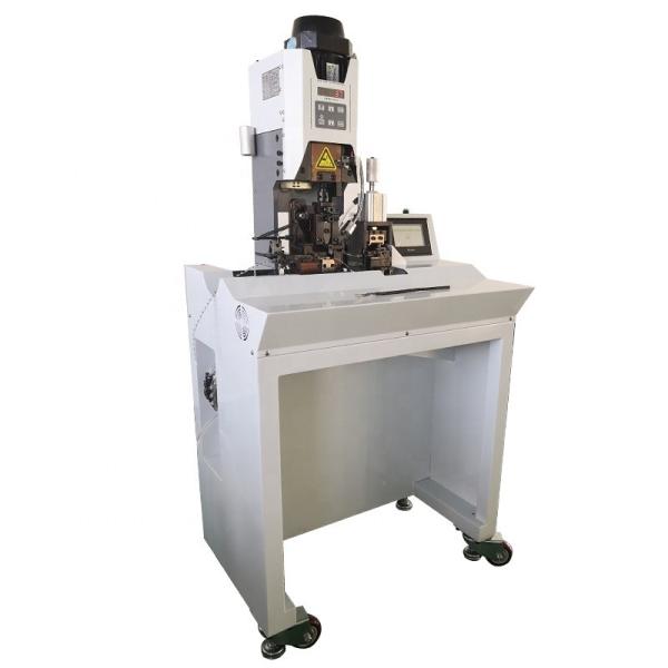 Quality Pneumatic Multi Core Round Sheathed Wire Cable Strip and Terminal Crimp Machine for Inner Core Wire for sale