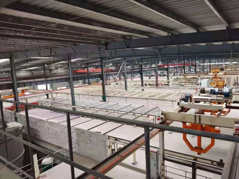 High Quality Concrete Hollow Blocks Making Machine- Cutting Trolley AAC Block