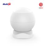 90 Degree Detection Zigbee PIR Motion Sensor CR123A Zigbee Motion And Light