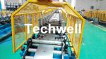 Metal Sheet Hat Channel Roll Forming Machine / Furring Channel Profile With 0