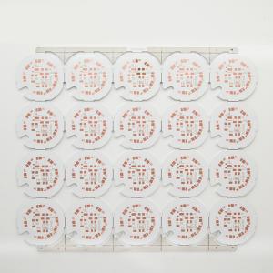 Multi Layer Digital Round LED Pcb Board High Density SMT Designs