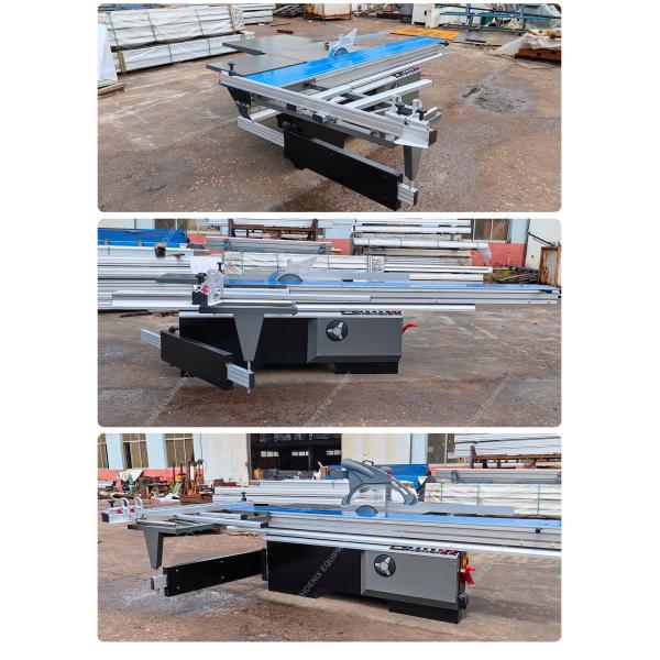 Home Woodworking Automatic Sliding Mitre Saw with 3200mm Sliding Table and Wood Lift