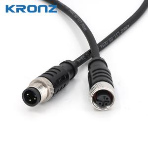 China M12 Connector with Pre-molded Cable 250V IP67 Automation Sensor Connectors on sale