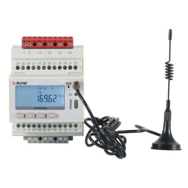 Quality Acrel ADW300-LRHW868/CK Ac Current Monitor 3 Phase Remote Control Power Meter Iot Ct Type Energy Monitor Lora RS485 for sale