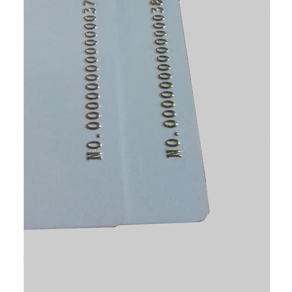Servo Motor Powered Model Plastic Card Embossing And Bronzing Machine YLE-2