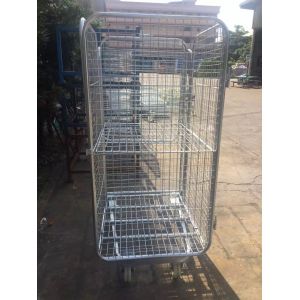 Industrial Durable Roll Container Trolley Heavy Duty Large Load Capacity