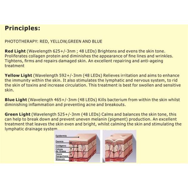 BF8005 Beauty Light Therapy Acne Treatment Handheld Led Therapy Lifting Led Light Therapy Home Use