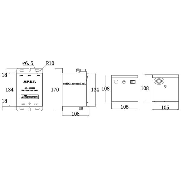 Performance 220V / 50HZ Anti Static Device Generator For Ionizing bar