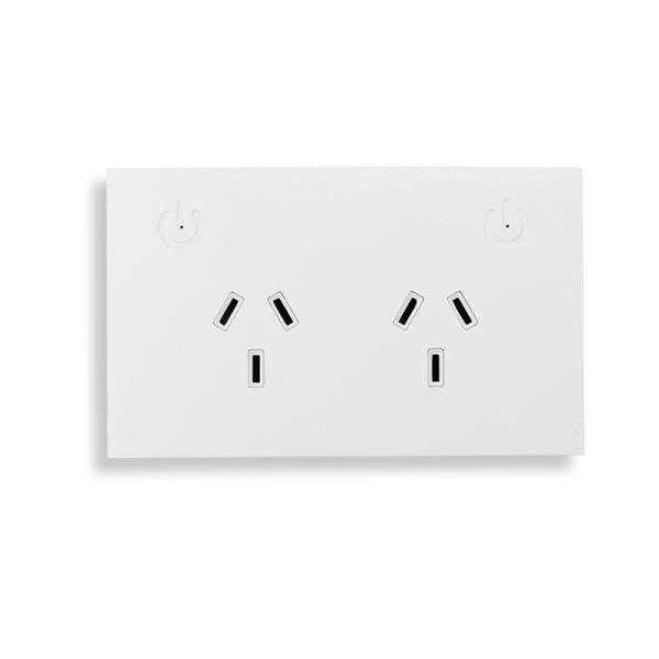 Quality Glomarket Smart Wifi Wall Socket Plug Customized Built In Independent Switching Power Cord Mobile Phone Charger Usb Wire for sale