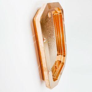 Customized Machining Copper Parts For Computer CPU / Lighting Industry