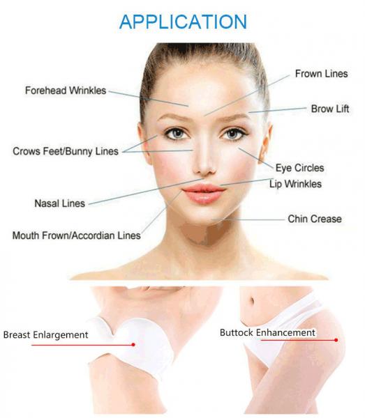 Best Quality CE Hyaluronic Acid Filler injections For eye Wrinkles nose Face Filling Lips ,Breast And Body 1ml 2ml