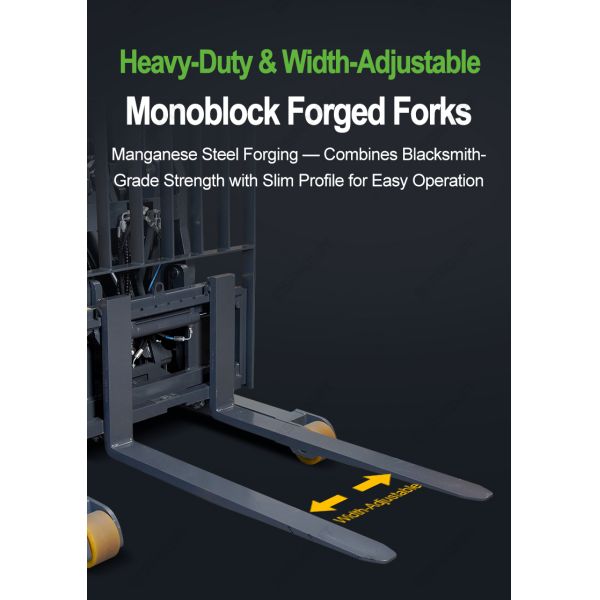 Sinolift CQDX15 CQDX20 Pedestrian Scissors Electric Reach Stacker