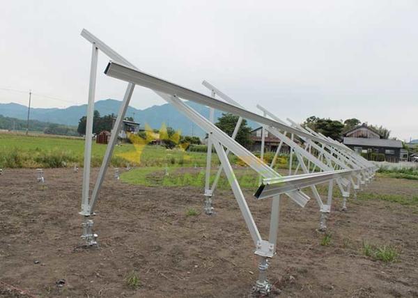 Quality Stable Solar Mounting Hardware , Aluminum Pv Panel Mounting Brackets for sale