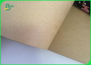 China 25kg Brown Kraft Paper Box Packaging Bags Notebook Rolls Waterproof wholesale