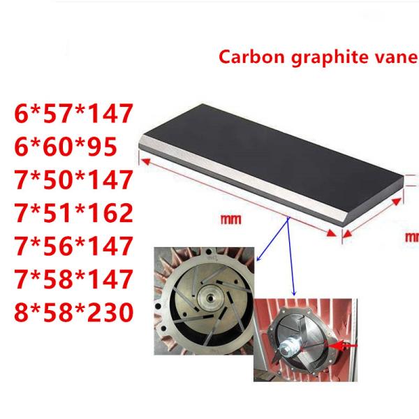 Chemical Composition Graphite Vane Plate for Vacuum Pump Applications