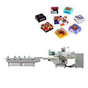 China Chocolate Bar Envelop Wrapping Machine For Multi-Purpose Packaging wholesale
