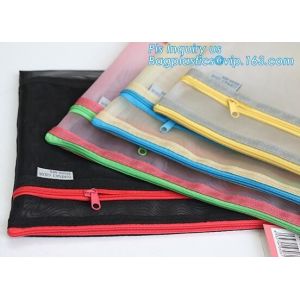 k document file bag, Document File Folder /Document Bag, Mesh pattern plastic