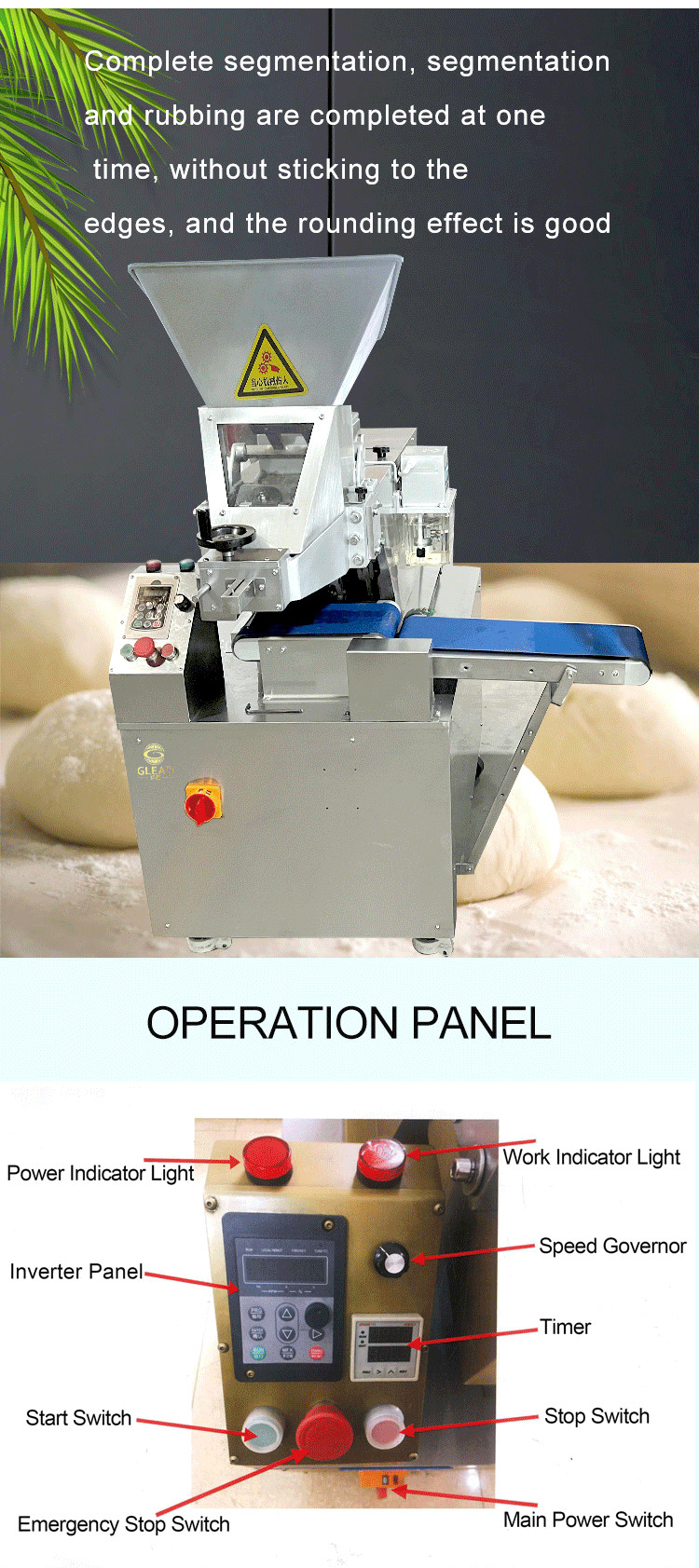 Quality Overseas Available Compact Bakery Conveyor Production Line 1.5KW Power Efficiency for sale