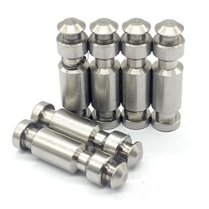 Anodized Precision CNC Machining Parts Carbon Steel Groove Shaft Cylindrical