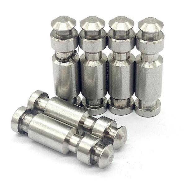Anodized Precision CNC Machining Parts Carbon Steel Groove Shaft Cylindrical