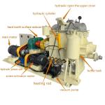 Viscous Fluid Horizontal Z-Shape Sigma Kneader Mixer Machine With Screw Extruder