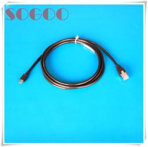 China 2 Pair Shielded Base Station Cable Micro B Usb To Rj45 10 Pin Connector With Drain Ground wholesale