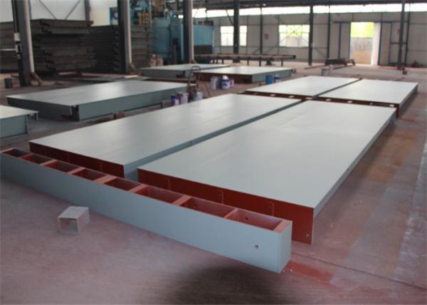 2 - 4m Width Digital Truck Scales Multi Unit Combination With 2 Way Video