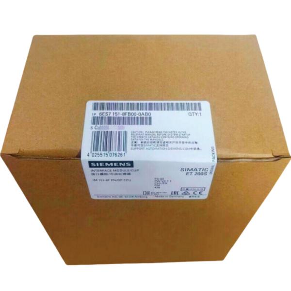 SIEMENS 6ES7151-8FB00-0AB0 SIMATIC DP, IM151-8F PN/DP CPU F. ET200S, 192 KB WORK