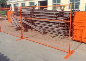 China Welded Canadian Temporary Fence Panels , Metal Construction Fence Panels wholesale