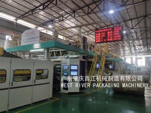 China Temperature Control Double Facer Energy-Saving Baker Corrugated Pack Box Machine on sale