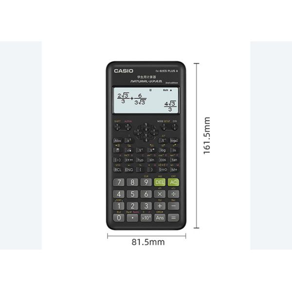 For Casio Scientific function calculator fx-82es plus a middle school student exam accounting CPA