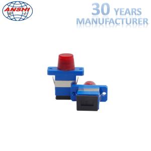 China Low Insertion Single Mode Fiber Adapter Sc/upc - Fc/upc Simplex For Ftth System wholesale