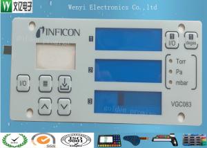 Multi Layer Circuit Polydome Switch Control Keypad Panel Four Display Window Easy Pull Strip