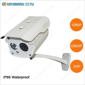 IR Night Vision Weatherproof 2MP IP Camera Array LED