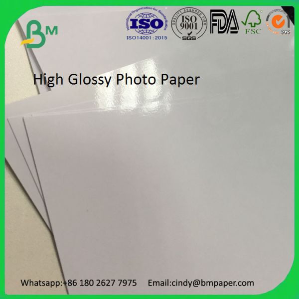 Hot Sale 230gsm 3R 4R 5R A3 A4 Cast Coated Glossy Inkjet Photo Paper