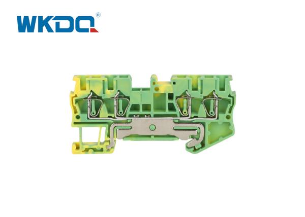 Quality JST 2.5-QUATTRO-PE Spring Terminal Block , Spring Cage Connection Terminal Block CE Certificate for sale