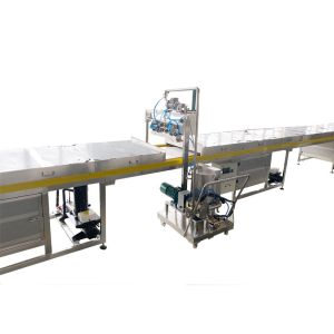 Automatic zigzag chocolate decorator machine