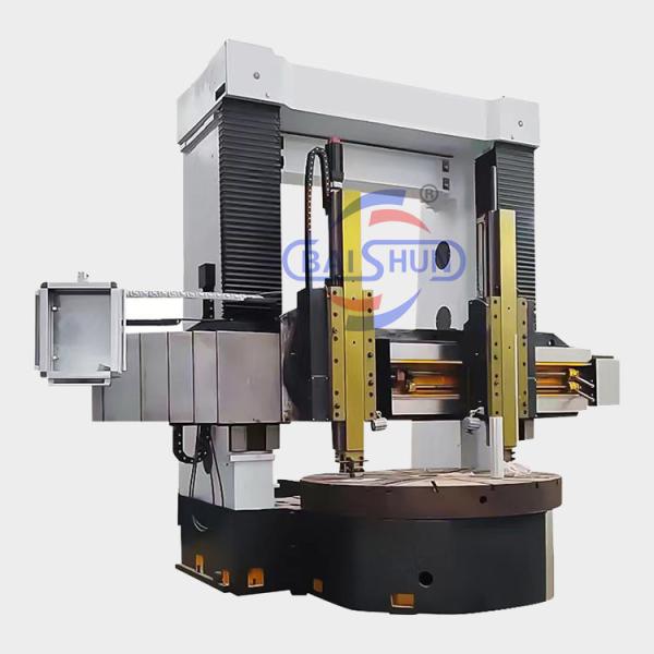 Quality Manual Lathe Machine 10ton Heavy Duty CNC  Cheap Metal Turning Vertical Lathe for sale