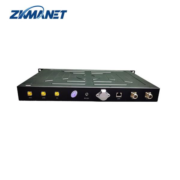 Quality 1U 2.4GHz 40dBm Low Latency Wireless Transmission System Vehicle Mounted Video Transmitter for sale