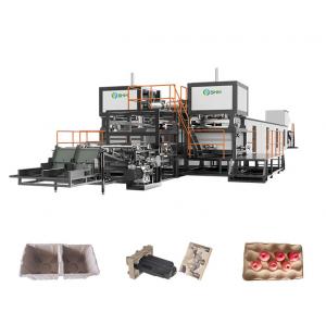 China Bagasse Sugarcane Waste Paper Plate Making Machine 200KW Pulp Moding on sale