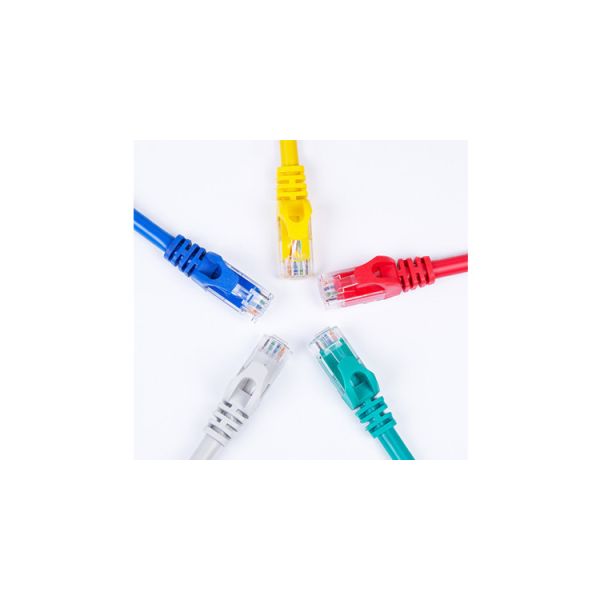 Modula Rj45 Patch Cord , 6FT Cat6 Ethernet Patch Cable Waterproof Red